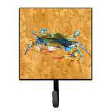Caroline'S Treasures 8655Sh4 Crab Leash Holder Or Key Hook, Small, Multicolor