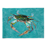 Caroline'S Treasures 8657Plmt Crab Fabric Placemat, Multicolor