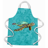 Caroline'S Treasures 8659Apron Turtle Swimming Apron, Large, Multicolor