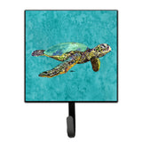 Caroline'S Treasures 8659Sh4 Turtle Leash Holder Or Key Hook, Small, Multicolor