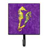 Caroline'S Treasures 8661Sh4 Seahorse Leash Holder Or Key Hook, Small, Multicolor