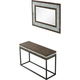 Bailey Wall Mirror And Console Table