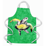 Caroline'S Treasures 8671Apron Turtle Dancing Apron, Large, Multicolor