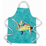 Caroline'S Treasures 8672Apron Turtle Hi Five Apron, Large, Multicolor