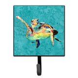Caroline'S Treasures 8672Sh4 Turtle Leash Holder Or Key Hook, Small, Multicolor