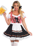 Leg Avenue Beer Garden Babe, Features Gin Multicolor Color