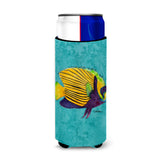 Fish Tropical Ultra Beverage Insulators For Slim Cans 8674Muk
