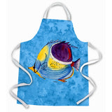 Caroline'S Treasures 8676Apron Fish Tropical Apron, Large, Multicolor