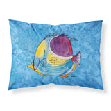 Caroline'S Treasures 8676Pillowcase Fish Tropical Moisture Wicking Fabric Standard Pillowcase, Large, Multicolor