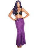 Shimmer spandex mermaid skirt