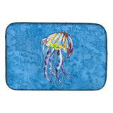 Caroline'S Treasures Jellyfish Dish Drying Mat, 14 X 21, Multicolor