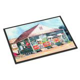 Caroline'S Treasures 8704Mat River Shack Indoor Or Outdoor Mat, 18 X 27, Multicolor