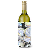 Clam Quahog Shells Wine Bottle Beverage Insulator Beverage Insulator Hugger