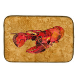Caroline'S Treasures Lobster Dish Drying Mat, 14 X 21, Multicolor