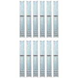'Vidaxl 12 Pcs Galvanized Steel L-Shaped Ground Anchors - Sturdy, Easy-To-Install, Ideal For Play Towers And General Landscaping Uses