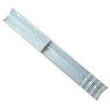 'Vidaxl 12 Pcs Galvanized Steel L-Shaped Ground Anchors - Sturdy, Easy-To-Install, Ideal For Play Towers And General Landscaping Uses