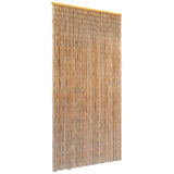 vidaXL Insect Door Curtain Bamboo 35.4x86.6
