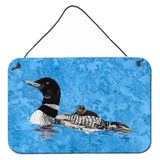 Caroline'S Treasures Momma And Baby Loon Aluminum Metal Wall Or Door Hanging Prints, 8 X 12