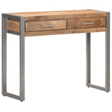 Vidaxl Console Table 37.4''X13.8''X29.5'' Solid Mango Wood