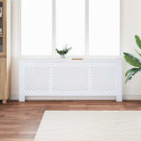 vidaXL MDF Radiator Cover White 80.7