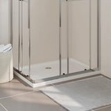 vidaXL Rectangular ABS Shower Base Tray White 27.6x39.4
