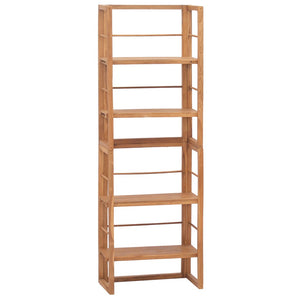 Vidaxl Shelving Unit 23.6''X11.8''X70.9'' Solid Teak Wood