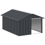 vidaXL Dog House Anthracite 45.9x60.2x32.1 Galvanized Steel