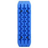 'Vidaxl Durable 10-Tonne Traction Boards In Blue - Reinforced Nylon Vehicle Recovery Tracks With Optimized Teeth Design And Easy Carriage Handles - Designed For Off-Road And Travel Use'