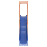 'Vidaxl Outdoor Playset - Solid Douglas Wood Construction - Imaginative Playground With Wave Slide And Sandpit - For Kids Aged 3 To 8 - Brown