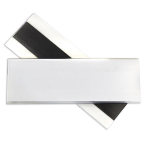 Hol-Dex Magnetic Shelf/Bin Label Holders, 2 Inch Magnetic Label Holder, 10/Bx, 87247