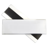 Hol-Dex Magnetic Shelf/Bin Label Holders, 2 Inch Magnetic Label Holder, 10/Bx, 87247