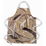 Caroline'S Treasures 8732Apron Deer Horns Apron, Large, Multicolor