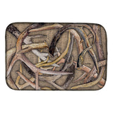 Caroline'S Treasures Deer Horns Dish Drying Mat, 14 X 21, Multicolor