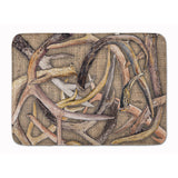 Caroline'S Treasures Deer Horns Floor Mat, 19 X 27, Multicolor
