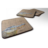 Caroline'S Treasures 8733Fc Alligator Foam Coasters (Set Of 4), 3.5 H X 3.5 W, Multicolor