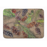 Caroline'S Treasures Pine Cones Floor Mat, 19 X 27, Multicolor