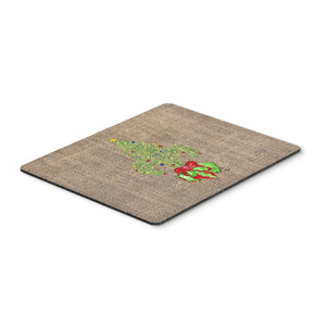 Caroline'S Treasures Mouse/Hot Pad/Trivet, Christmas Tree Fleur De Lis (8745Mp)