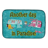 Caroline'S Treasures Another Day In Paradise Dish Drying Mat, 14 X 21, Multicolor