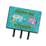 Caroline'S Treasures 8758Th68 Another Day In Paradise Leash Or Key Holder, Large, Multicolor