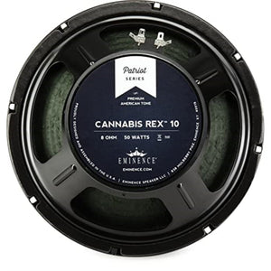 10-In Musical Instrument Guitar Speaker With1.75-In Diameter Voice Coil 8 Ohms 38 Oz. Ferrite Magnet