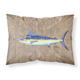 Caroline'S Treasures 8773Pillowcase Fish-Marlin Moisture Wicking Fabric Standard Pillowcase, Large, Multicolor