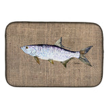 Caroline'S Treasures Fish-Tarpon Dish Drying Mat, 14 X 21, Multicolor