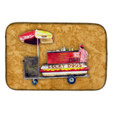 Caroline'S Treasures Hot Dog Dish Drying Mat, 14 X 21, Multicolor