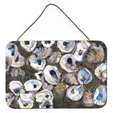 Caroline'S Treasures Oysters Aluminum Metal Wall Or Door Hanging Prints, 8 X 12