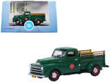 1948 Dodge B1B Pickup Truck Green Railway Express Agency 1/87 (HO) Scale Diecast Model Car by Oxford Diecast