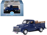 1948 Dodge B1B Pickup Truck Waterway Blue 1/87 (HO) Scale Diecast Model Car by Oxford Diecast