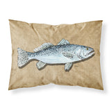 Caroline'S Treasures 8809Pillowcase Speckled Trout Moisture Wicking Fabric Standard Pillowcase, Large, Multicolor