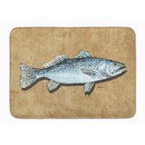 Caroline'S Treasures Speckled Trout Floor Mat, 19 X 27, Multicolor