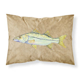 Caroline'S Treasures 8819Pillowcase Snook Moisture Wicking Fabric Standard Pillowcase, Large, Multicolor