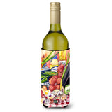 Recipe For Gumbo And Potato Salad Flag Wine Bottle Beverage Insulator Beverage Insulator Hugger